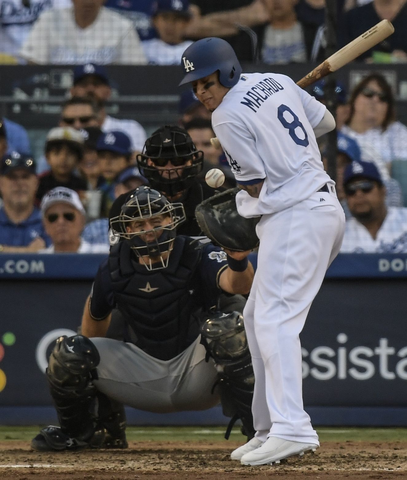 Dodgers 5, Brewers 2
